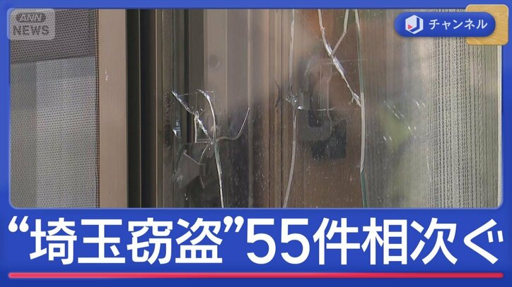 一夜で8軒が被害に…埼玉で“連続窃盗”犯行に「3つの共通点」