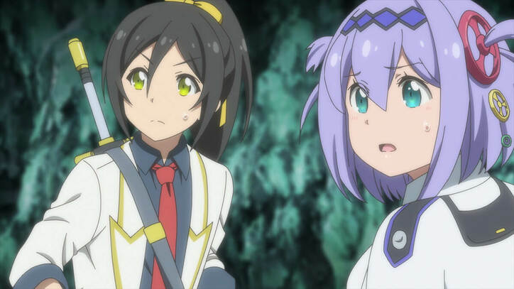 アニメ「社長、バトルの時間です！」ミネ子（CV：藤田茜）を追うマコト…第9話先行カット公開