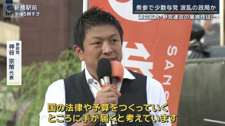 参政党 神谷宗幣代表