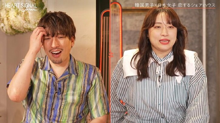 美人女子大生を巡り2人の男子がバチバチ状態！28歳元アイドル男性が宣戦布告「彼女のことは僕は全部わかったよ」『HEART SIGNAL JAPAN』第4話