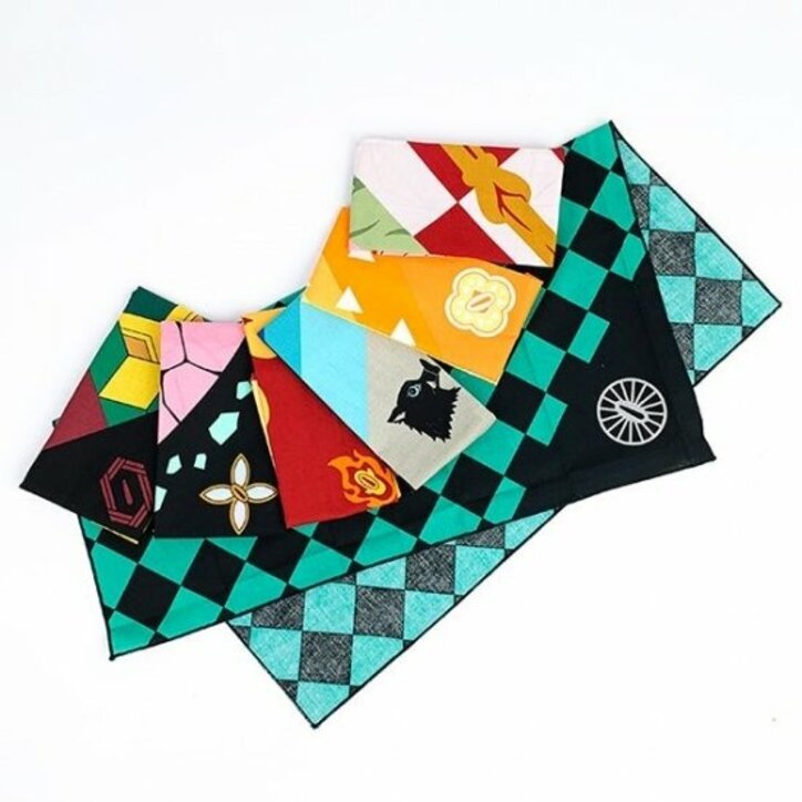 アニメ「鬼滅の刃」劇場版で流した涙も拭える“大判ランチクロス”が登場