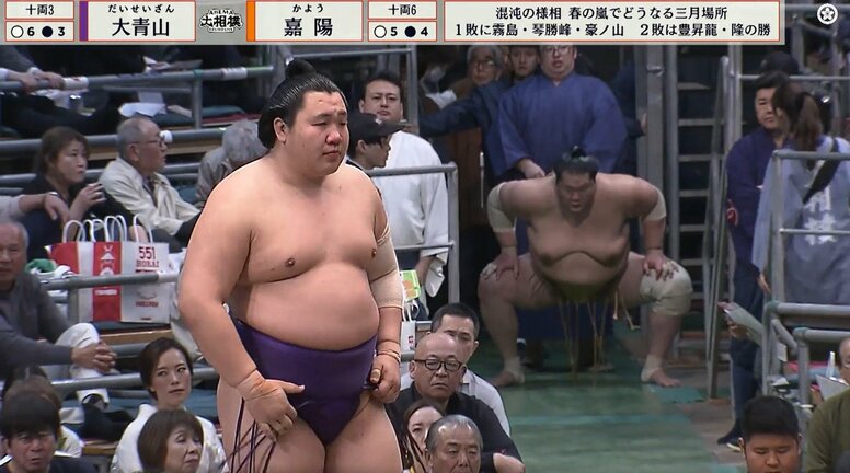 「花道からキタ！」力士に続いて国民的俳優の姿 取組前、カメラが捉えた驚きの瞬間に反響相次ぐ