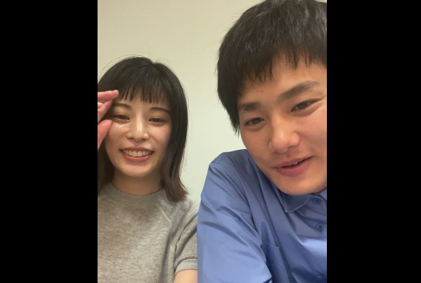 野村周平 さとうほなみ 夫婦として初インスタライブ カップル名が決定 野村とほなみんで グエムル ニュース Abema Times