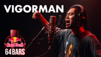 Red Bullによる動画企画『Red Bull 64 Bars』にVIGORMANが登場。ビートはhokutoが制作