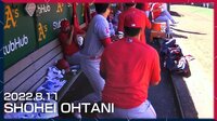 【映像】痛烈ファウルに大谷翔平もびっくり