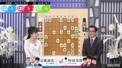 「ぴやー」「いやー、うわっ！」「飛車がぁぁ…」激闘続きに聞き手の女流棋士“心の声”がダダ漏れ／将棋・AbemaTVトーナメント