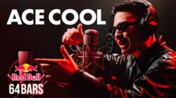 Red Bullによる動画企画『Red Bull 64 Bars』にACE COOLが登場。ビートはRAMZAが制作