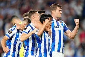 久保建英が大仕事！　終盤にセルロートの決勝弾をアシスト…ソシエダがEL2連勝を飾る