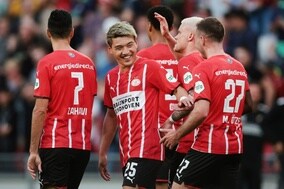 堂安が今季公式戦11ゴール目をマーク！　左足のミドルシュートで貴重な先制弾