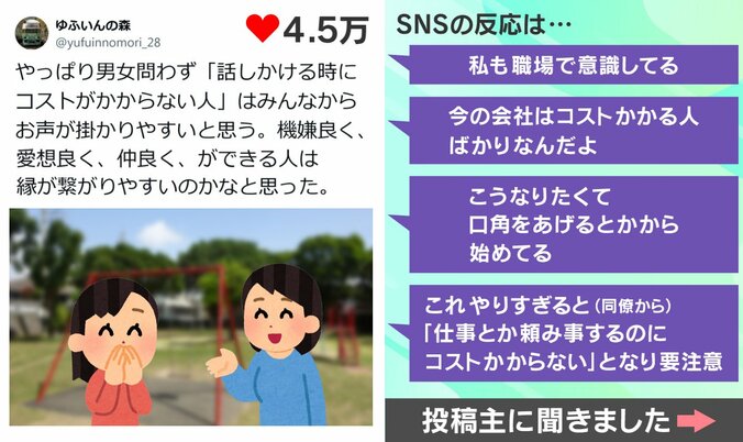 声が掛かりやすい人