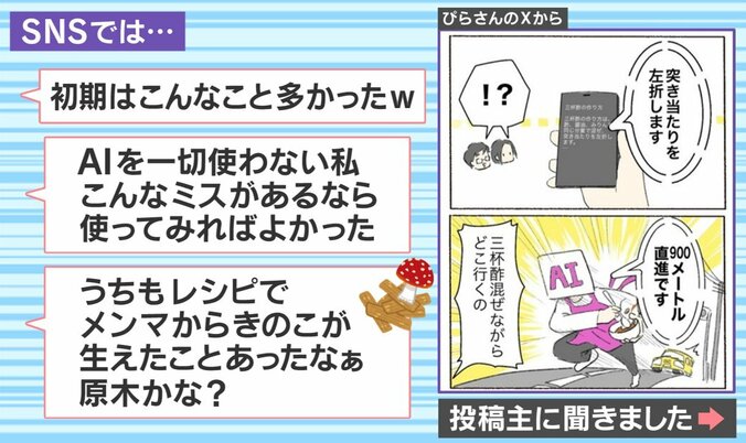 投稿に対する反応