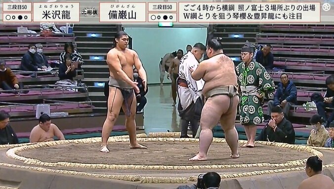 モデル体型な米沢龍。
