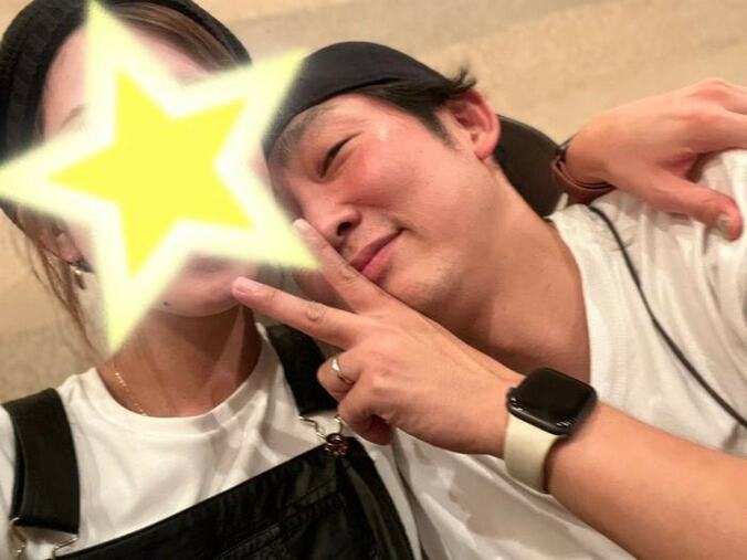  ノンスタ石田の妻、夫婦時間を満喫する姿に「ラブラブ」「羨ましい」の声  1枚目