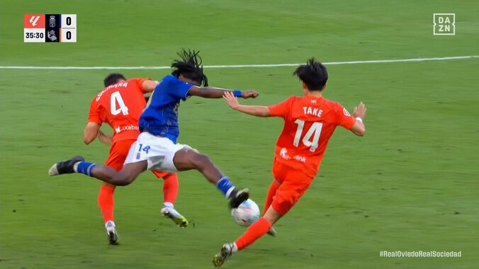 【映像】左足を囮にした逆足フィニッシュ