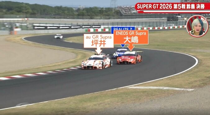 【写真・画像】レース開始直後の“驚愕アタック”…背後へ迫る姿に「マジかと思った」 20歳ホンダの新星も脱帽…36歳ベテランを土屋圭市も称賛　1枚目