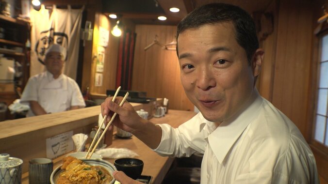 思わず自白しそうに？ 朝ドラ出演のカツ丼刑事・竹嶋宗也、新宿でカツ丼調査！ 12枚目