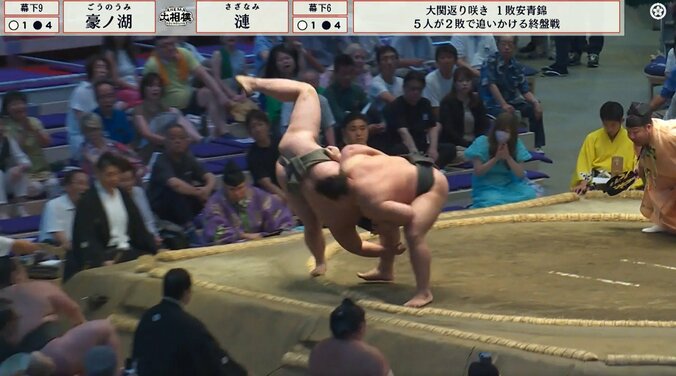 幕下力士の「もの凄い投げ」が話題 巨漢力士を豪快に“ぶん投げる”衝撃結末 3枚目