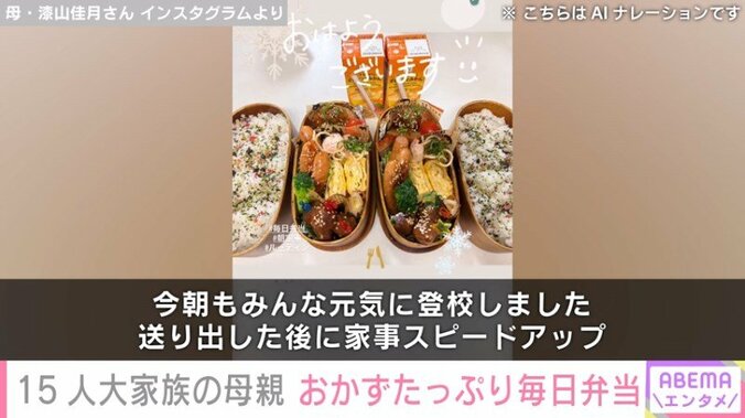 おかずたっぷり“毎日弁当”