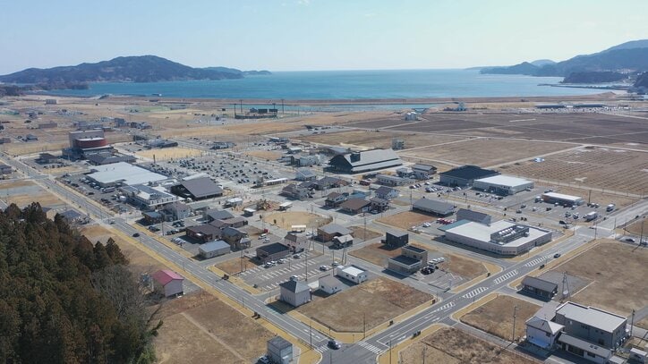 復興が進む町