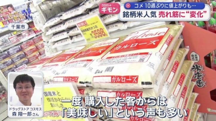 価格が安い外国産のコメも人気