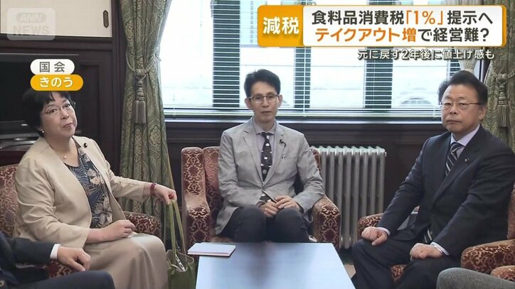 中道・立憲・公明の野党3党の幹事長ら