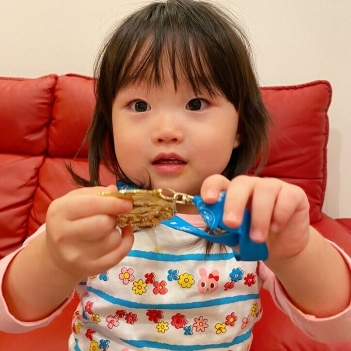 浜田ブリトニー、観覧は“完全なし”だった娘のミニ運動会「頑張ったね」