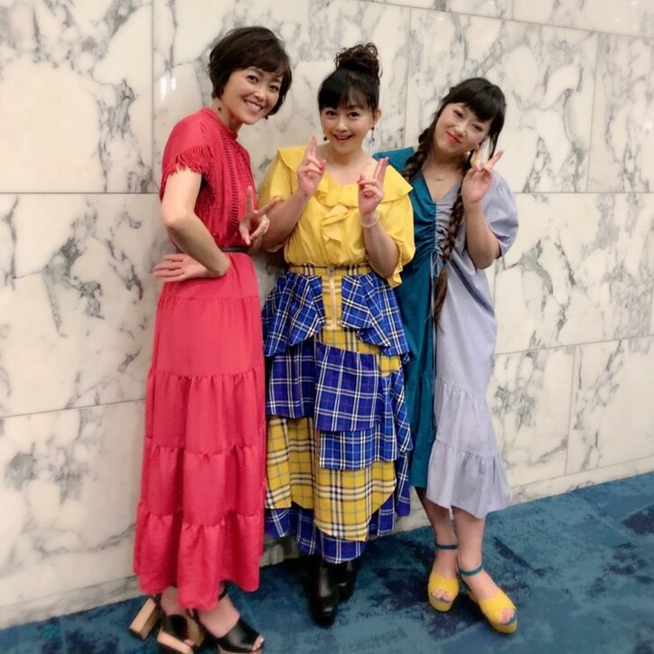 中村由真 浅香唯 大西結花との 風間三姉妹 ショットを公開 幸せな時間でした 話題 Abema Times