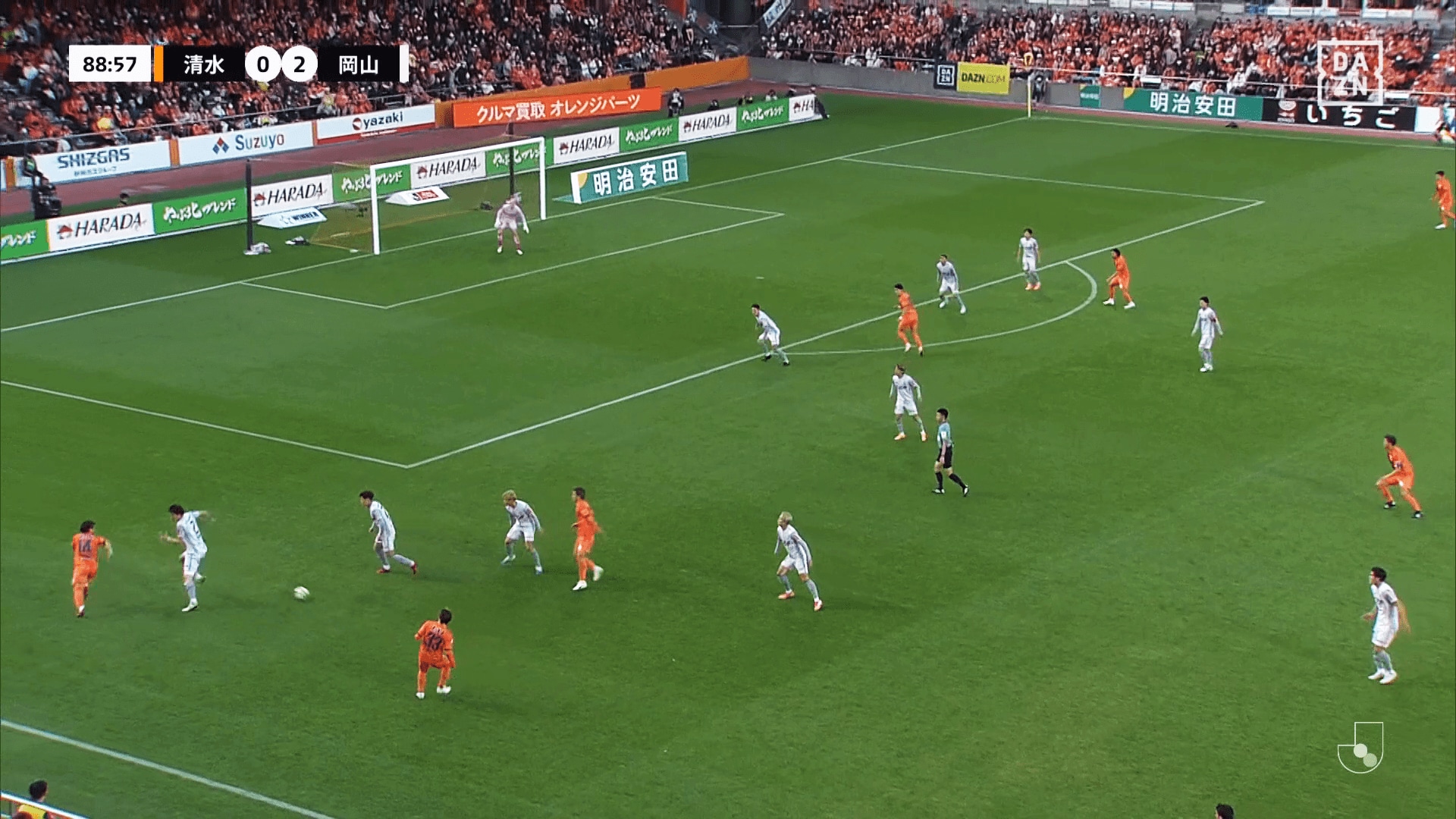 スルーパスを出す乾貴士