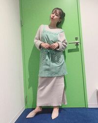 山田菜々のエプロン姿に「いいお嫁さん」「奥さんだったらすぐ帰る」の声