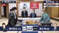 第91期 ヒューリック杯棋聖戦 五番勝負 第四局 渡辺明棋聖 対 藤井聡太七段