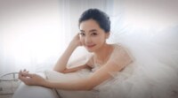 倉科カナ、デコ出しのウエディングドレス姿に「結婚してくれ～」の声