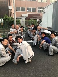 ギャップ萌え？『今日俺』磯村勇斗、開久高校メンバーの楽しそうな集合写真を披露