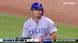 鈴木誠也 “執念の内野安打”に「誠也よう走った」「こっからや誠也！」 負けられない一戦でチーム初安打に反響