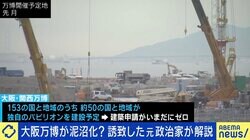 大阪・関西万博 海外パビリオンの建設申請ゼロ 誘致した竹本直一元議員「苦労があって初めて立派になる」