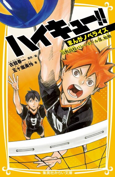 ハイキュー‼』初の原作ノベライズ作品が発売!カラーピンナップ ハイキュー‼』初の原作ノベライズ作品が発売!カラーピンナップ