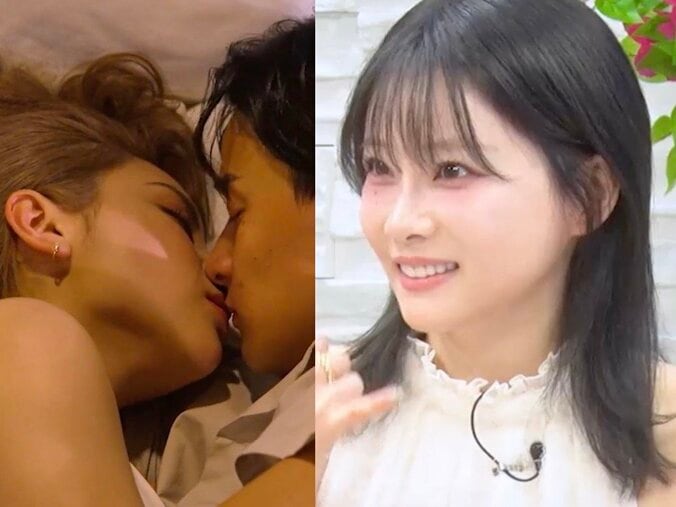 重盛さと美、美男美女が布団に隠れて…濃厚キスに絶叫「事件です」「親に電話だ」