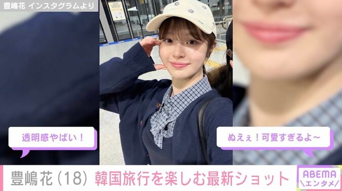 豊嶋花 Instagramより