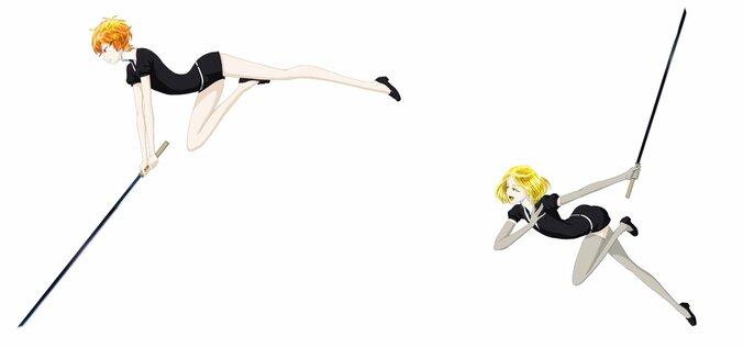 TVアニメ『宝石の国』キャラビジュ第6弾・ジルコン＆イエローダイアモンド公開 1枚目