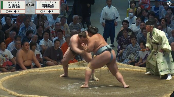 「見てられない」「歩き方がもう…」安青錦、花道を下がっていく姿にファン悲痛 「限界を超えてる」「休ませてあげて」 2枚目