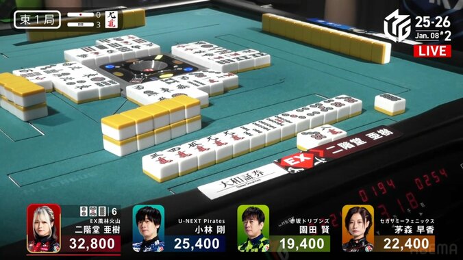 絶好の引き！亜樹、ファンに贈る“親倍満”のお年玉