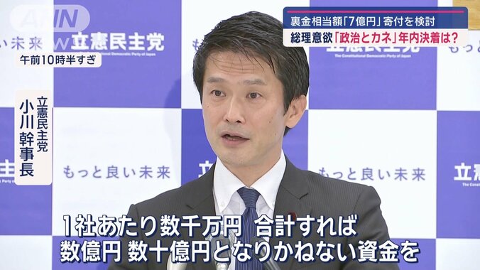 立憲民主党　小川幹事長