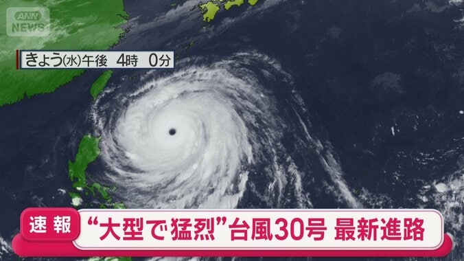 【台風情報】台風30号 沖縄で猛烈な風 けが人や倒木被害 停電も　26日から27日にかけ西日本に接近、上陸の恐れ　今後の進路は 19枚目