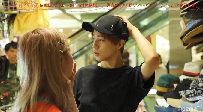 帽子の上からさり気なくポンポン…モテ男の完璧なデートにギャルがぞっこんに！『今日好き』ソウル編第2話 6枚目