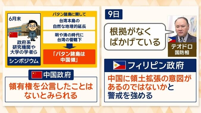 フィリピン国防相「根拠がなくばかげている」