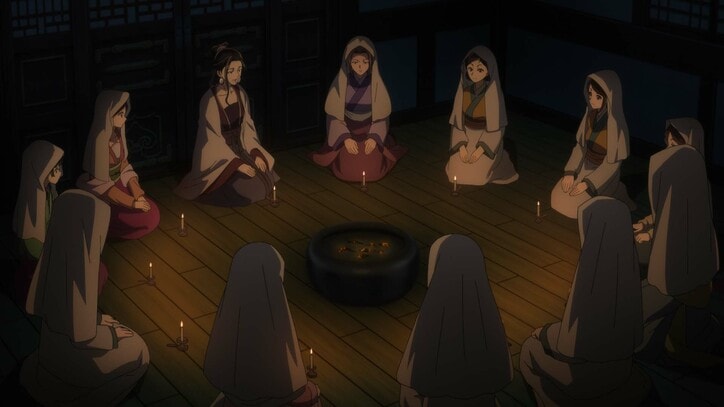 【写真・画像】女官たちによる怪談話が始まる…アニメ『薬屋のひとりごと』第34話あらすじ・先行カット公開　4枚目