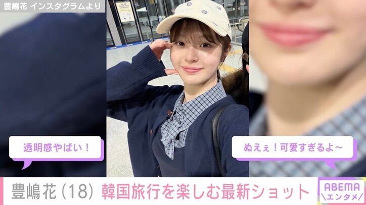 豊嶋花 Instagramより