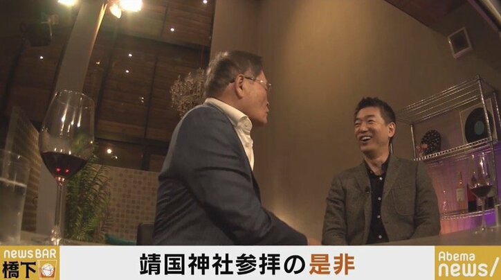 「表出ろ、お前!」総理の靖国神社参拝をめぐって橋下氏と亀井静香氏がバトル