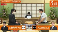 叡王戦 段位別予選 丸山忠久九段－久保利明九段