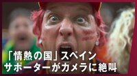 【映像】情熱的に叫ぶスペインサポーター