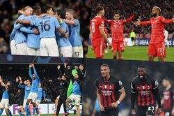 CL準々決勝でマンCとバイエルンが対戦！　ミランとナポリの“イタリア勢対決”も実現